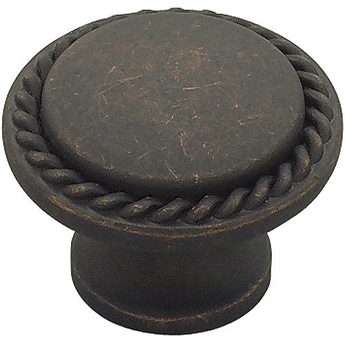 Liberty PN0293-SN-C 30mm Rope Edged Kitchen Cabinet Hardware Knob Satin Nickel Liberty Hardware Liberty PN0293-SN-C 30mm Rope Edged Kitchen Cabinet Hardware Knob Satin Nickel Liberty Hardware